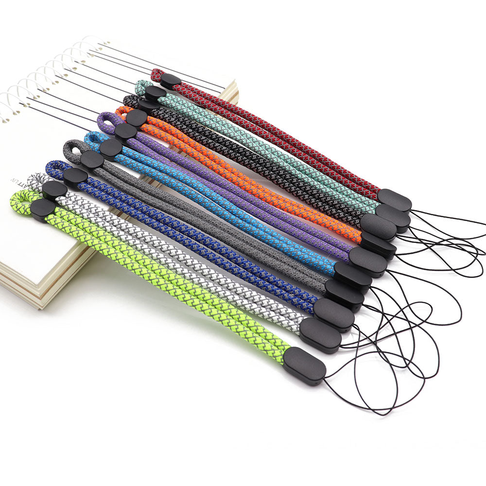 Hot Mobile Phone Straps USB Key Short Lanyard Adjustable Walkie Talkie Hand Strap Wrist Rope Audio Anti-lost Lanyard