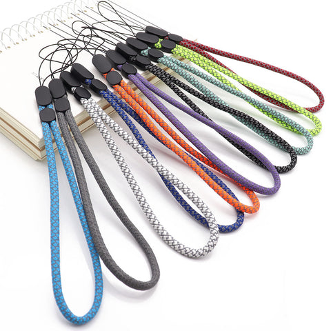Image of Hot Mobile Phone Straps USB Key Short Lanyard Adjustable Walkie Talkie Hand Strap Wrist Rope Audio Anti-lost Lanyard
