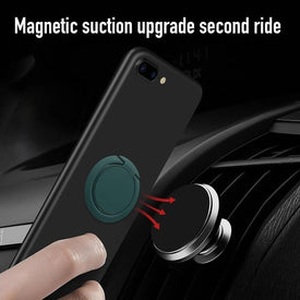 Metal 360 Degree Spin Phone Ring Holder with retail packaging