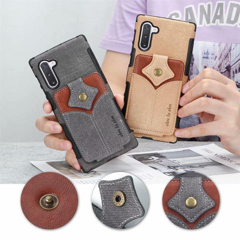 Image of Maple leaf design Multifunctional Phone case cover for Samsung