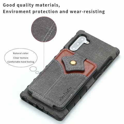 Image of Maple leaf design Multifunctional Phone case cover for Samsung