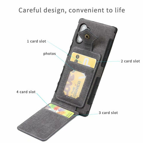Image of Maple leaf design Multifunctional Phone case cover for Samsung