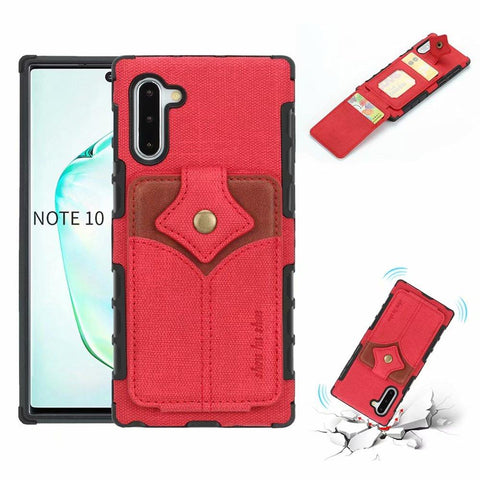 Image of Maple leaf design Multifunctional Phone case cover for Samsung