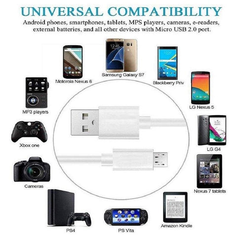 Image of Micro Usb Fast Charger Type C Data Cable 5V 2A For Samsung smart phones