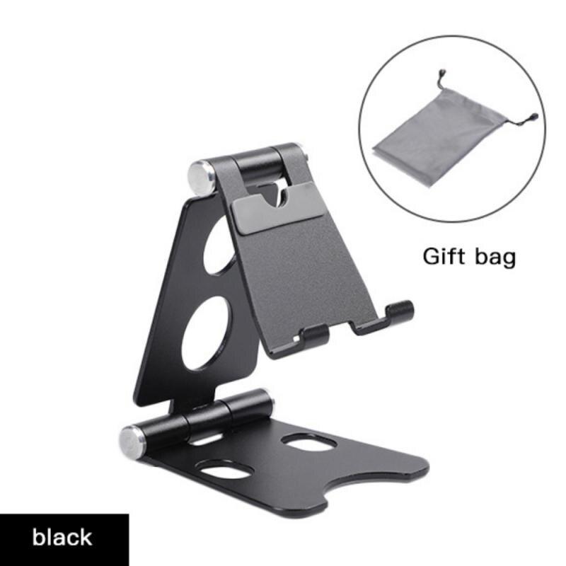 Adjustable Metal Desktop Stand Holder Foldable Extend  for Smart Phones and tablets