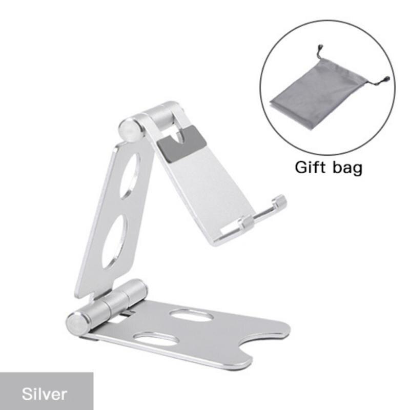 Adjustable Metal Desktop Stand Holder Foldable Extend  for Smart Phones and tablets