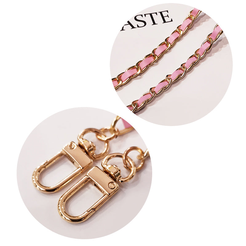 Luxury Crossbody Lanyard Necklace Leather Bracelet Chain Phone case for mobile phones