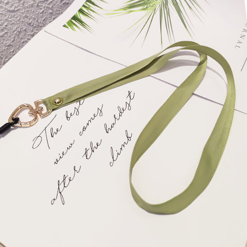 Image of Neck Strap Metal Heart Clip Lanyard Mobile Phone Straps Strap Wrist Rope Phone Wrist Straps Hanging Rope Ornaments
