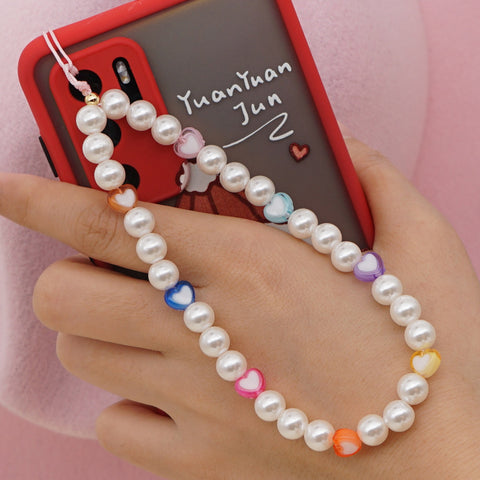 Image of New Summer Colorful Mobile Phone Chain Lanyards for Women Girls