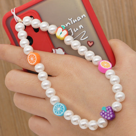 Image of New Summer Colorful Mobile Phone Chain Lanyards for Women Girls