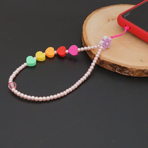 Image of New Summer Colorful Mobile Phone Chain Lanyards for Women Girls