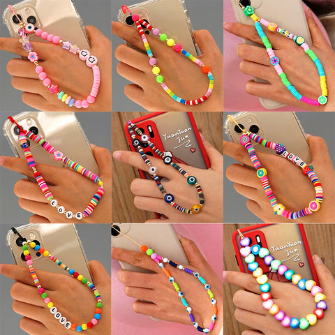Image of phone decoration accessory bracelet straps all cell mobile