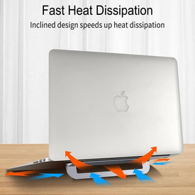 Portable Laptop Stand Auminium Foldable Notebook Support Laptop Holder Adjustable Tablet Base for PC Macbook Pro Notebook Stand