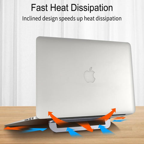 Image of Portable Laptop Stand Auminium Foldable Notebook Support Laptop Holder Adjustable Tablet Base for PC Macbook Pro Notebook Stand