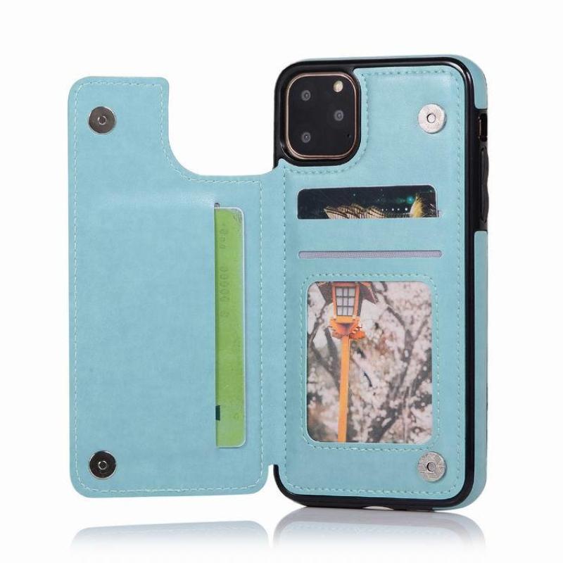 Small Butterfly Embossed Leather Phone Case