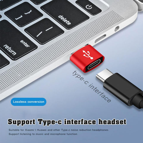 Image of USB 3.0 Type A Male to USB 3.1 Type C Female Connector Converter Adapter Type-c USB Standard Charging Data Transfer