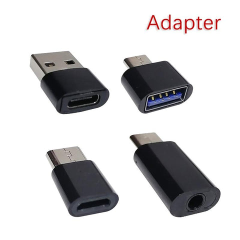 Image of USB To Type C OTG Adapter USB USB-C Male To Micro USB Type-c Female Converter USBC OTG Connector