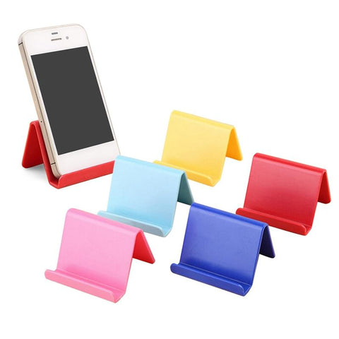 Image of Simple Universal Candy Mobile Phone Holder Portable Mini Desktop Stand