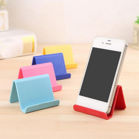 Image of Simple Universal Candy Mobile Phone Holder Portable Mini Desktop Stand