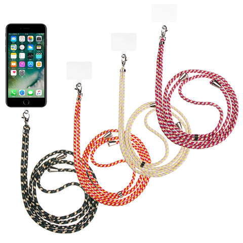Image of universal cell phone lanyards cross body straps wholesale for mobiles