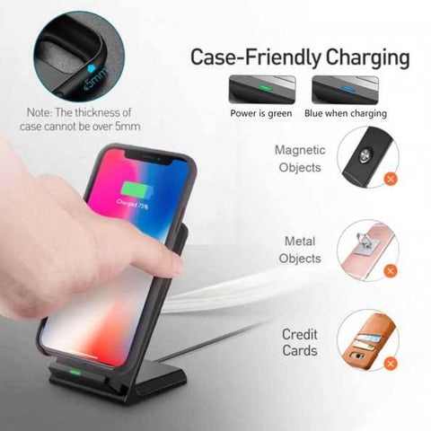 Image of Wireless charger for Samsung for iphone mobile phones