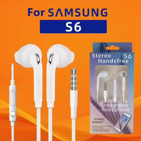Image of S6 S7 samsung earbuds with Mic & Volume control