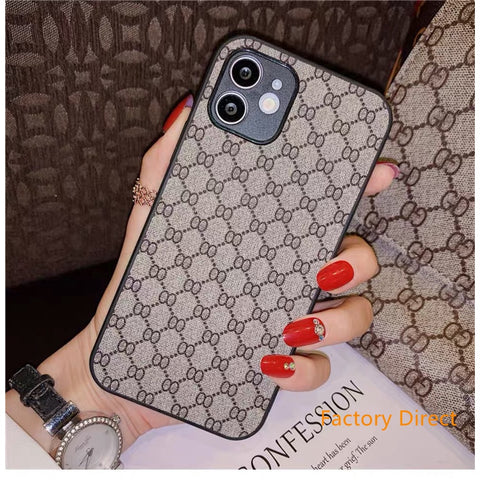 Image of Fancy pattern brand business style case for iPhones