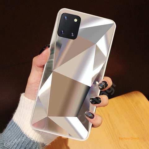 Image of Diamond design Fancy shining Jelly color phone case back cover for Samsung S M J Note Sery