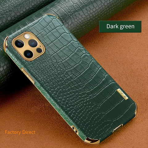 Image of Samsung Galaxy A J M sery phone case Crocodile leather pattern design