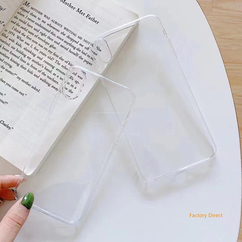 Image of Oneplus 7 7t pro 8 8t 9r pro ultra thin clear phone case high quality protective back cover