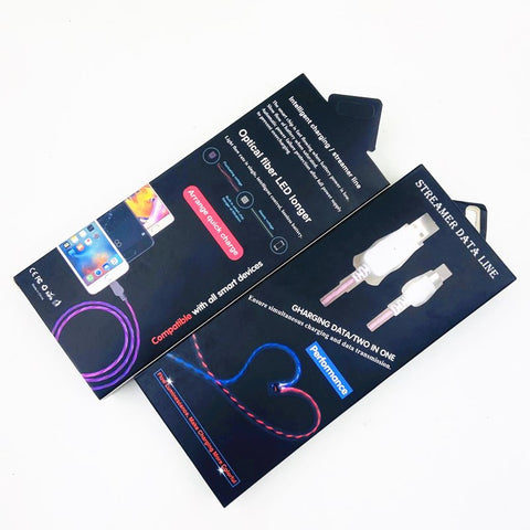 Image of Flow LED light durable fast charging cable