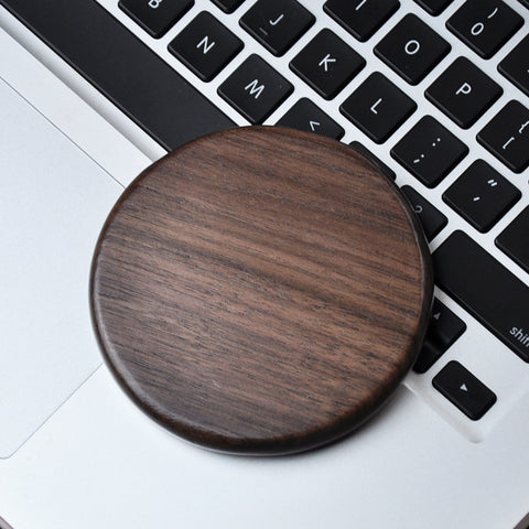 Image of Wood bamboo 15W Fast Charging Wireless Charger for mobile phones