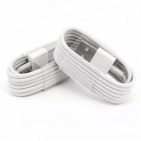 Image of AA+ White iPhone USB Cable Charger 2A speed fast charging
