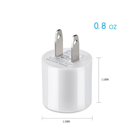 Image of 5V 1A ETL proved Round USB Charger for mobile phones