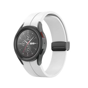 Silicone band for Galaxy watches 4567 Ultra with magnetic clasp