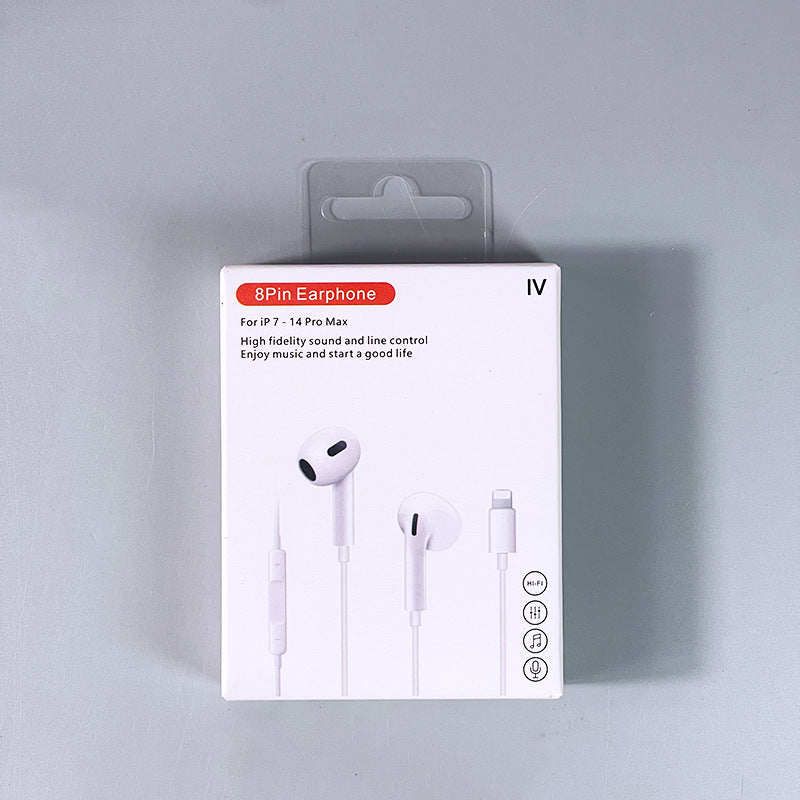 Wired Earpods 4  for iPhones Android all mobile phones [Calls + Music]
