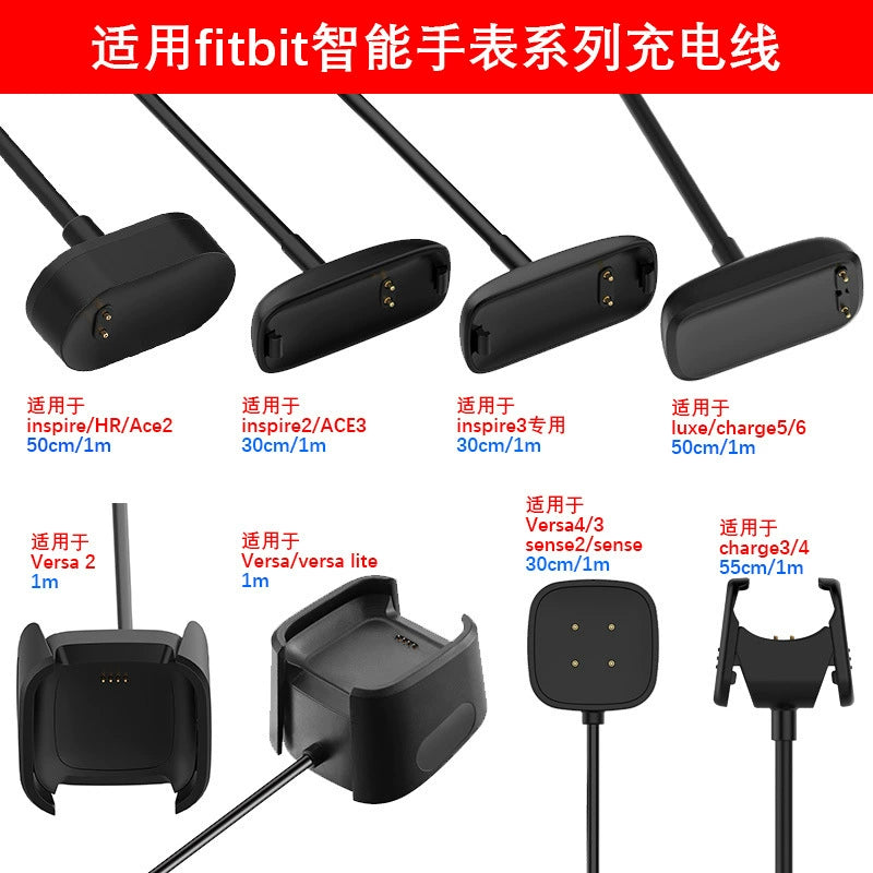 Chargers for Fitbit Versa 1/2 lite,3/4, Sense1/2