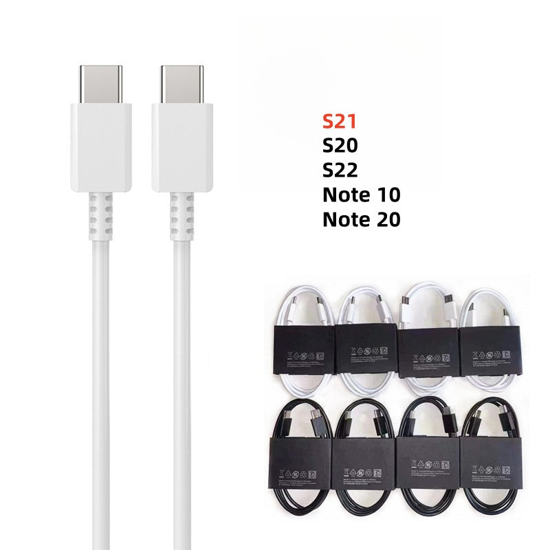 S21 5A Type C to C cable for Samsung phones