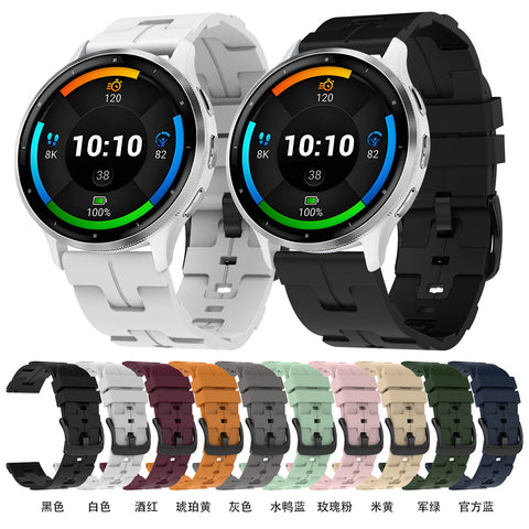Image of Hermes design Silicon band for Galaxy watches 4567 42/20MM 46/22MM