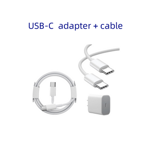 20W PD USB C chargers and cable kit for iPhone 16 15 pro max