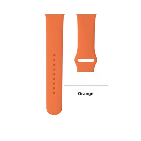 Image of Original OEM Silicone band for iWatch 1 2 3 4 5 6 7  8 9 10 se ultra