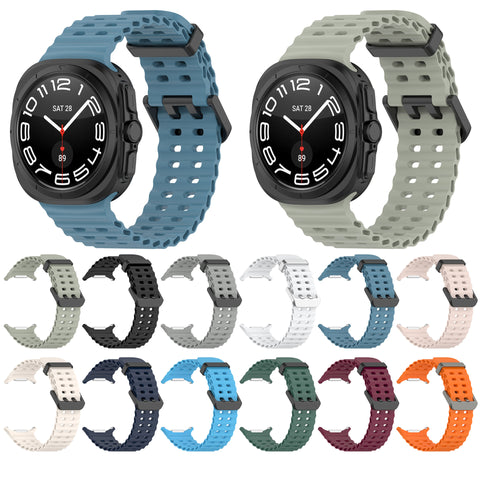 Image of Original OEM Silicon band for Galaxy watches 4567 42/20MM 46/22MM Ultra