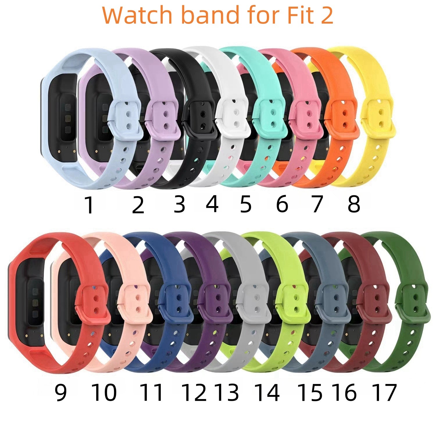 Original OEM Sillicone band for Galaxy watch Fit2