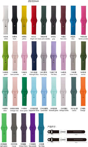 silicone watch band for galaxy watch 34567