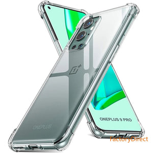 Crystal Clear Case For Oneplus 9 Pro 5G casing four corners One Plus 8T 8 7 7T pro Nord N10 N100 Transparent Protective Silicone Cover 5 6T pro Phone Accessories