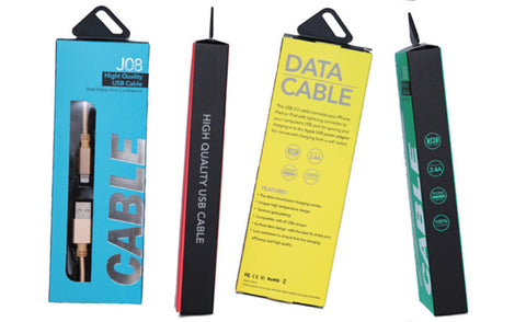 Image of 6ft long charging cable Nylon Fabric Braided Cable for iphone for android for type c