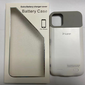 Mobile phone case with rechargeable battery
