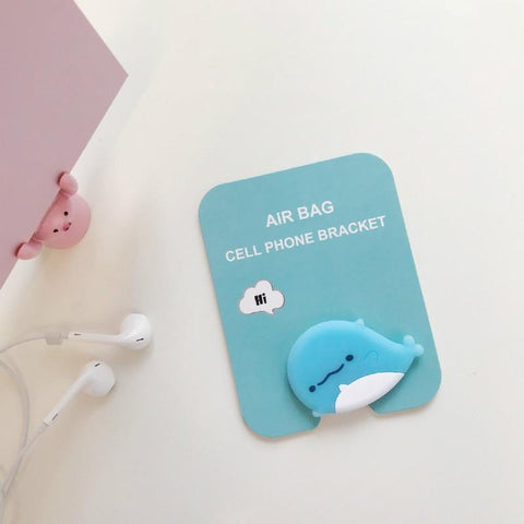 Image of Universal Mobile Phone Cute 3D Animal fold Stand for all smart phones cat claw qx bear lucky cat mld avocado dinosaur akitadog doiphin milk tea