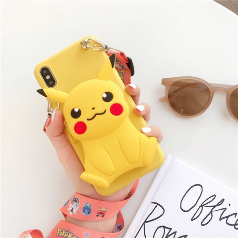 Image of Oneplus 9 9pro NORD1 1 100 5g Case Coin Purse Wallet 1+ 9 pro nord 10 100 5G one plus z Phone Stand Case Neck Strap