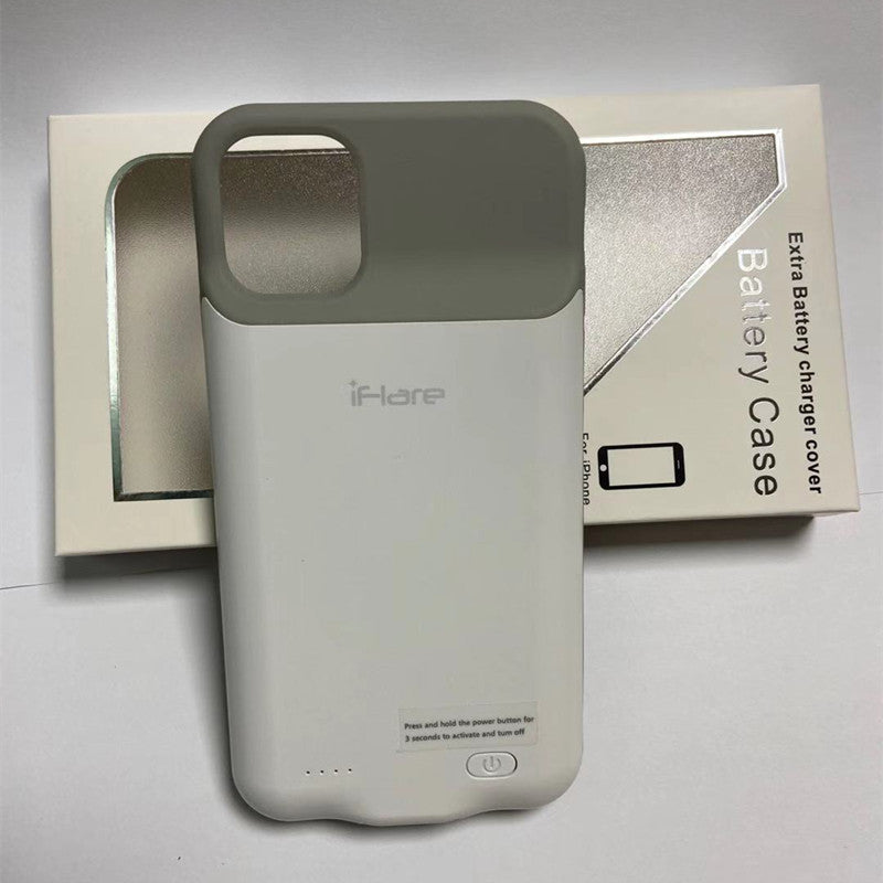 Mobile phone case with rechargeable battery